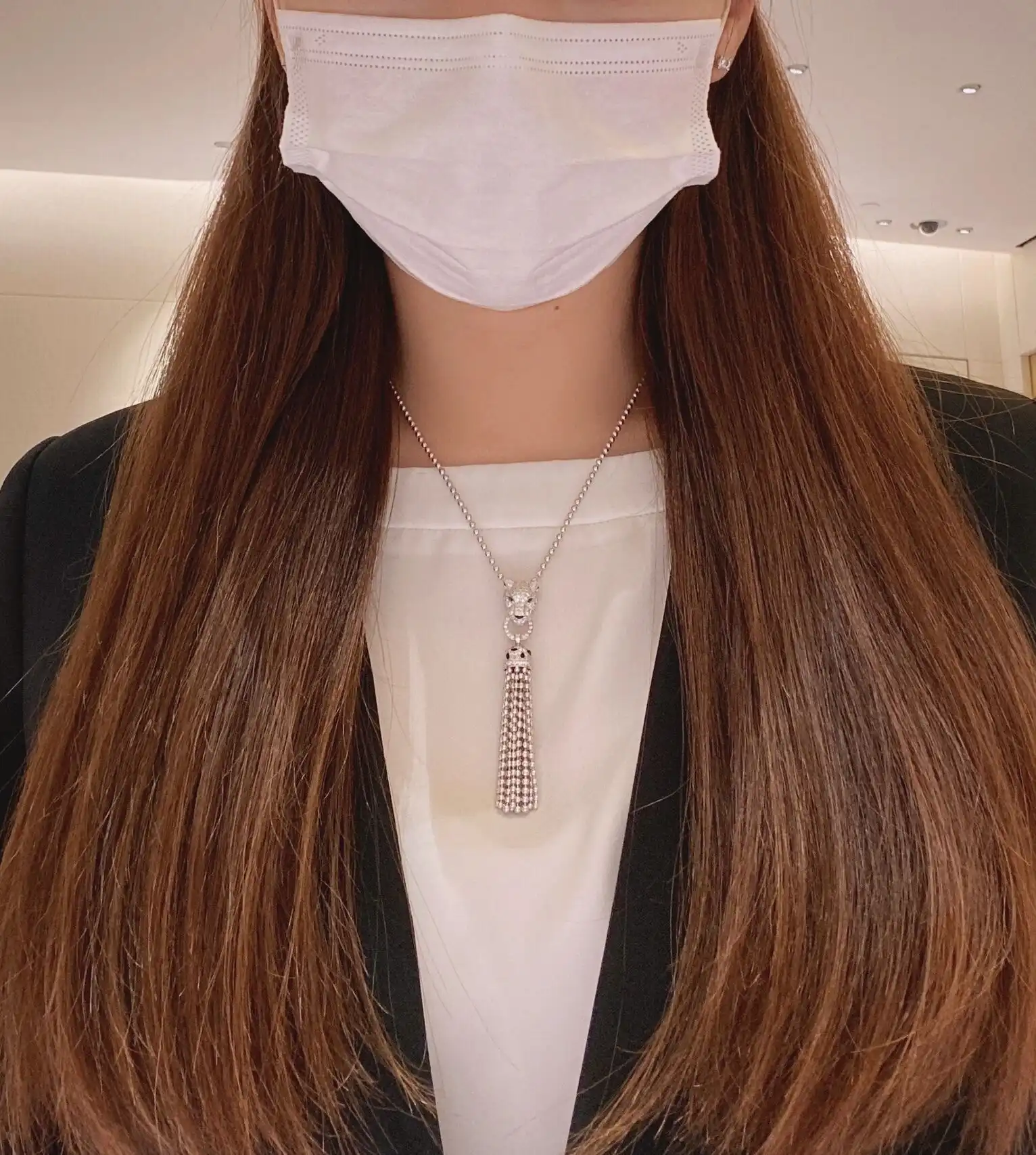 轻奢气质花朵耳环清新复古绿色耳钉高级感银针简约耳饰女